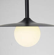 Подвесной светильник Zortes Lümi ZRS.2436.25 цвет плафона/подвески Белый, цвет арматуры Черный-10