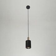 Подвесной светильник Zortes Tufo ZRS.2836.10 цвет плафона/подвески Черный, цвет арматуры Черный-9