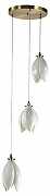 Подвесной светильник Zortes Dalin ZRS.90609.03 цвет плафона/подвески Белый, цвет арматуры Золото