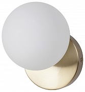 Бра Zortes Blo ZRS.9119.03 цвет плафона/подвески Белый, цвет арматуры Латунь-10