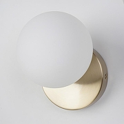 Бра Zortes Blo ZRS.9119.03 цвет плафона/подвески Белый, цвет арматуры Латунь-11