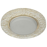 Встраиваемый светильник Эра DK80 Б0019576 цвет плафона/подвески Белый, цвет арматуры Золото