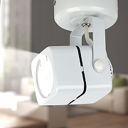 Светильник на штанге Эра OL3 GU10 WH Б0044263 цвет плафона/подвески Белый, цвет арматуры Белый-1