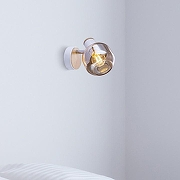 Спот Rivoli Kalisto Б0047090 цвет плафона/подвески Тонированный, цвет арматуры Белый, Коричневый-1