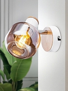 Спот Rivoli Kalisto Б0047090 цвет плафона/подвески Тонированный, цвет арматуры Белый, Коричневый-4