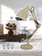 Настольная лампа офисная Эра N123 Б0047198 цвет плафона/подвески Бежевый, цвет арматуры Бежевый-7