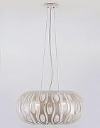 Подвесной светильник Rivoli Meike Б0047924 цвет плафона/подвески Серебро, цвет арматуры Белый-4