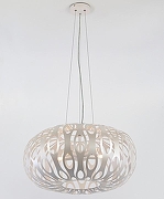 Подвесной светильник Rivoli Meike Б0047924 цвет плафона/подвески Серебро, цвет арматуры Белый-5