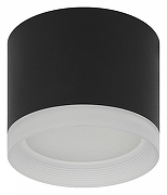 Накладной светильник Эра OL17 GX53 BK Б0049028 цвет плафона/подвески Черный, цвет арматуры Черный