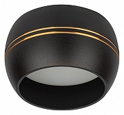 Накладной светильник Эра OL13 GX53 BK/GD Б0049036 цвет плафона/подвески Золото, Черный, цвет арматуры Черный