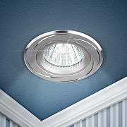 Встраиваемый светильник Эра KL34 Б0049565 цвет Хром-1