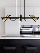 Подвесной светильник Rivoli Elfriede Б0051248 цвет плафона/подвески Бронза, цвет арматуры Бронза-8