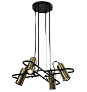 Подвесной светильник Rivoli Elfriede Б0051249 цвет плафона/подвески Бронза, цвет арматуры Бронза-2