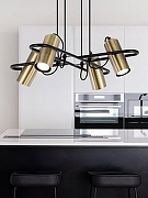 Подвесной светильник Rivoli Elfriede Б0051249 цвет плафона/подвески Бронза, цвет арматуры Бронза-7