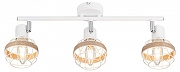 Спот Rivoli Anselma Б0051976 цвет плафона/подвески Белый, Коричневый, цвет арматуры Белый, Хром-3