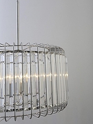 Светильник на штанге Rivoli Sieglinde Б0052467 цвет плафона/подвески Прозрачный, Хром, цвет арматуры Хром-2