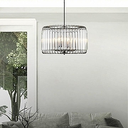 Светильник на штанге Rivoli Sieglinde Б0052467 цвет плафона/подвески Прозрачный, Хром, цвет арматуры Хром-4