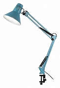 Настольная лампа офисная Эра N-121 Б0052759 цвет плафона/подвески Голубой, цвет арматуры Голубой