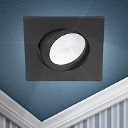 Встраиваемый светильник Эра KL87 BK Б0054353 цвет Черный-2