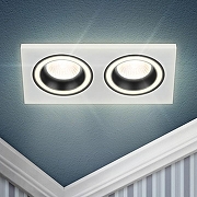 Встраиваемый светильник Эра DK 92 WH Б0054363 цвет Белый, Черный-2