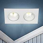 Встраиваемый светильник Эра KL90 WH Б0054371 цвет Белый-1