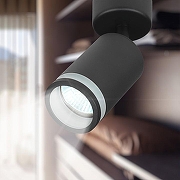 Спот Эра OL23 BK Б0054397 цвет плафона/подвески Черный, цвет арматуры Черный-2