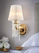 Бра Rivoli Lilith Б0054949 цвет плафона/подвески Белый, цвет арматуры Золото-4