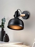 Спот Rivoli Nathalie Б0054988 цвет плафона/подвески Черный, цвет арматуры Черный-2