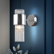 Бра Rivoli Deborah Б0055530 цвет плафона/подвески Прозрачный, цвет арматуры Хром-2