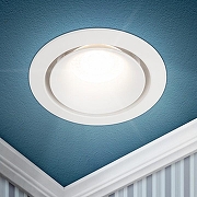 Встраиваемый светильник Эра KL100 WH Б0055584 цвет Белый