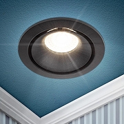 Встраиваемый светильник Эра KL100 BK Б0055585 цвет Черный