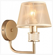 Бра Rivoli Elinor Б0055623 цвет плафона/подвески Бежевый, цвет арматуры Золото