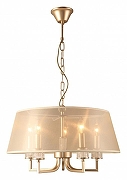 Подвесной светильник Rivoli Elinor Б0055626 цвет плафона/подвески Бежевый, цвет арматуры Золото-1