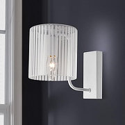 Бра Rivoli Evonne Б0055641 цвет плафона/подвески Белый, Прозрачный, цвет арматуры Белый-2