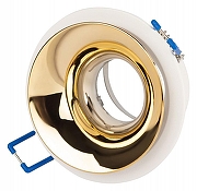 Встраиваемый светильник Эра KL 103 Б0056351 цвет Белый, Золото-1