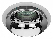 Встраиваемый светильник Эра KL 103 Б0056353 цвет Белый, Хром