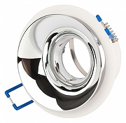 Встраиваемый светильник Эра KL 103 Б0056353 цвет Белый, Хром-1