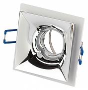 Встраиваемый светильник Эра KL 102 Б0056354 цвет Белый, Хром-1