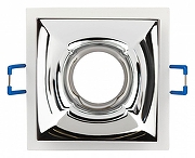 Встраиваемый светильник Эра KL 102 Б0056354 цвет Белый, Хром-3