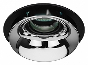 Встраиваемый светильник Эра KL 103 Б0056355 цвет Хром, Черный