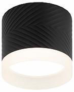 Накладной светильник Эра OL38 BK Б0056386 цвет плафона/подвески Черный, цвет арматуры Черный