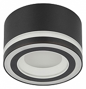 Накладной светильник Эра OL51 BK Б0059805 цвет плафона/подвески Черный, цвет арматуры Черный