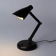 Настольная лампа офисная Эра NLED-515 Б0059846 цвет плафона/подвески Черный, цвет арматуры Черный-1