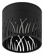 Накладной светильник Эра OL54 BK Б0061192 цвет плафона/подвески Черный, цвет арматуры Черный