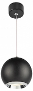 Подвесной светильник Эра PL32 BK/CH Б0061380 цвет плафона/подвески Хром, Черный, цвет арматуры Черный-2