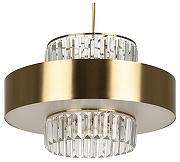 Подвесной светильник Rivoli Vickie Б0061902 цвет плафона/подвески Медь, Прозрачный, цвет арматуры Медь