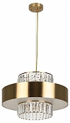 Подвесной светильник Rivoli Vickie Б0061902 цвет плафона/подвески Медь, Прозрачный, цвет арматуры Медь-3
