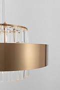 Подвесной светильник Rivoli Vickie Б0061902 цвет плафона/подвески Медь, Прозрачный, цвет арматуры Медь-6