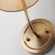 Бра Rivoli Michele Б0061956 цвет плафона/подвески Бежевый, цвет арматуры Медь-9