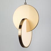 Подвесной светильник Rivoli Natalie Б0061958 цвет плафона/подвески Белый, Медь, цвет арматуры Черный-4